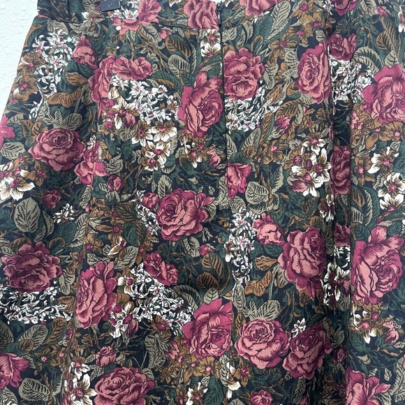 Orvis Pink and White Pleated Midi Skirt 14 - Picture 8 of 8